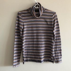 Madewell striped turtleneck